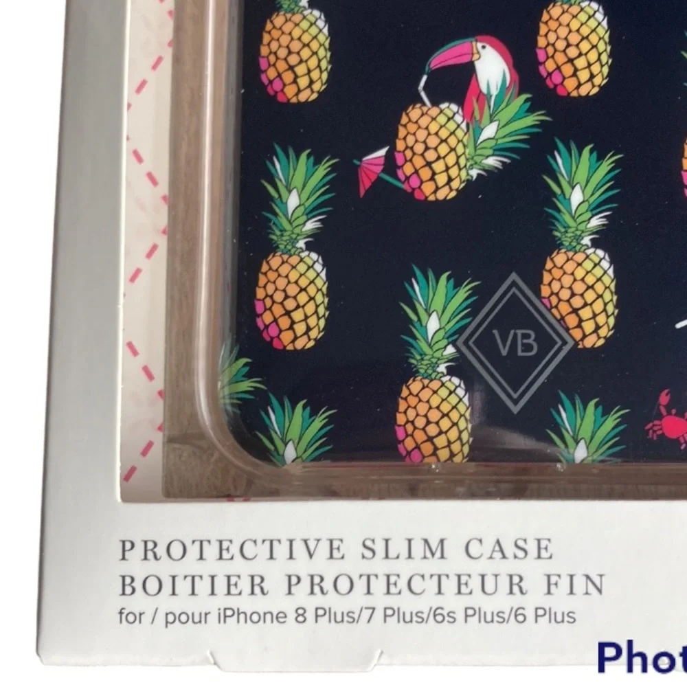 Vera Bradley Factory Style Protective Slim Case iPhone Plus in Tropical Toucan